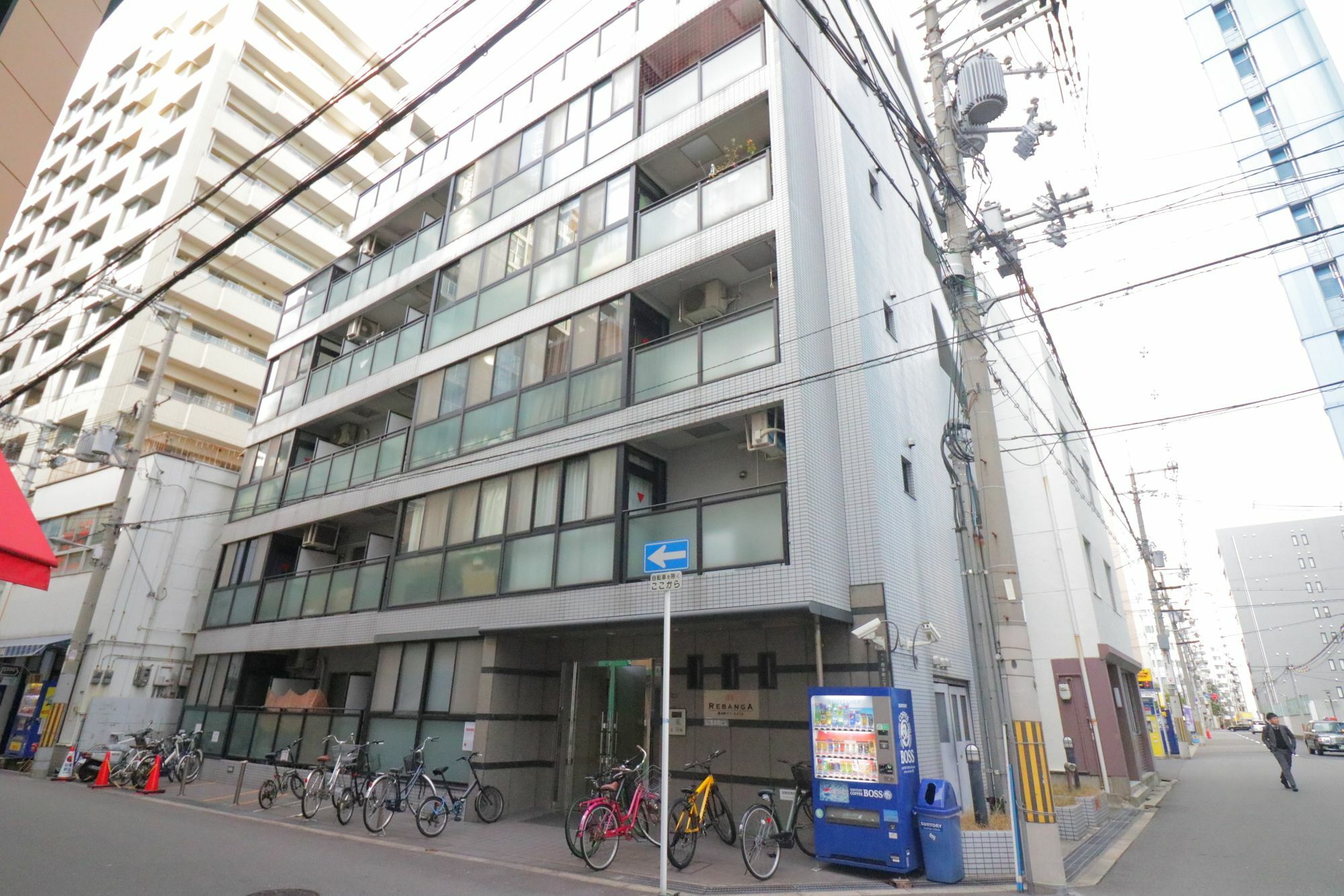 אוסקה Hg Cozy Hotel No 37 阿波座駅前 מראה חיצוני תמונה